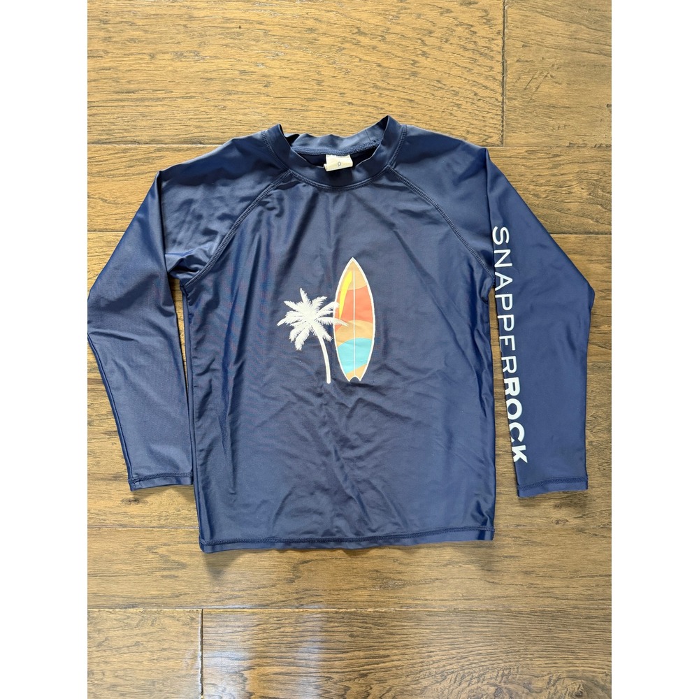 Snapper Rock Kids Rash Guard Surf Shirt Size 8